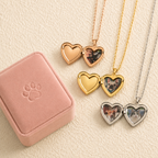 Hidden Memory heart Necklace