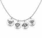 Quartet Portrait Necklace