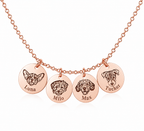 Quartet Portrait Necklace