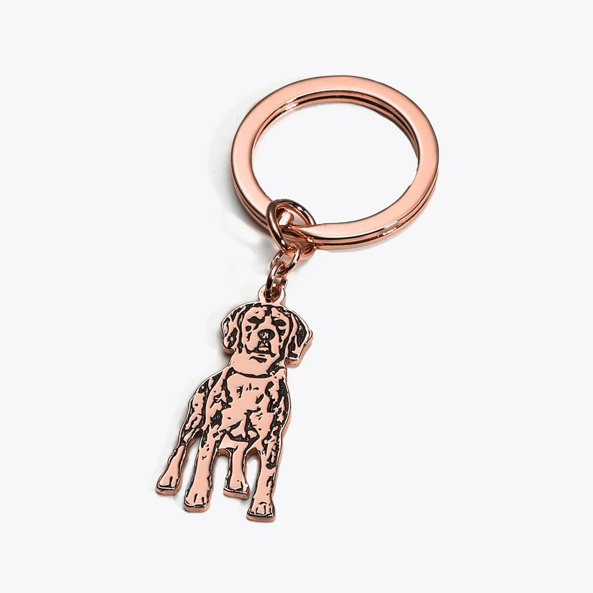 Personalized Pet Silhouette Keychain