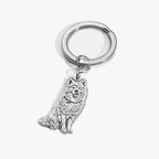 Personalized Pet Silhouette Keychain