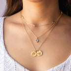 Duo Portrait Necklace