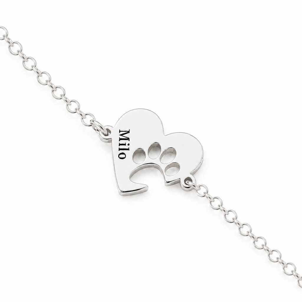 Paw Heart Bracelet