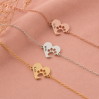 Paw Heart Bracelet