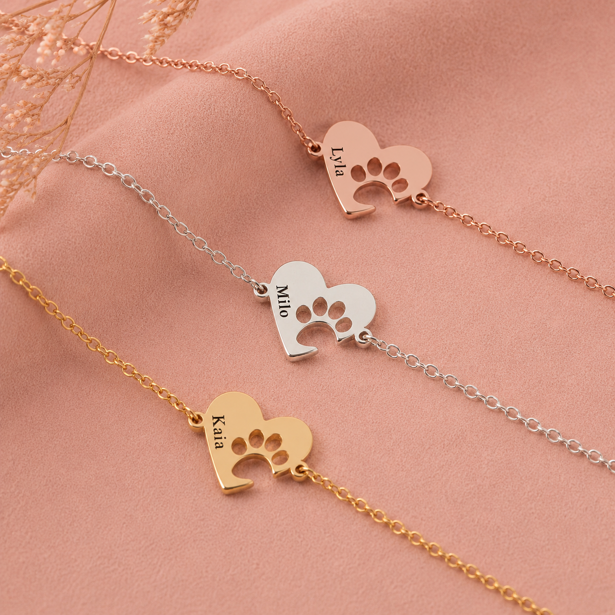 Paw Heart Bracelet