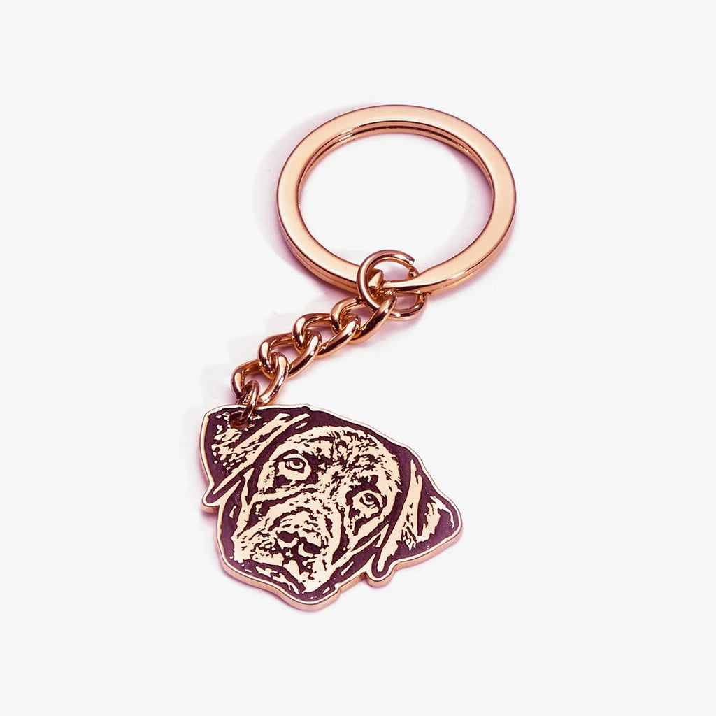 Personalized Pet face Keychain