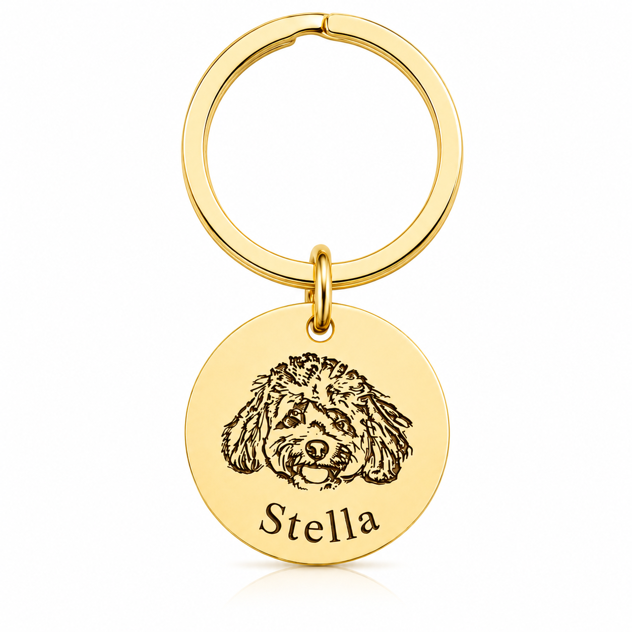 Pawtré Signature Portrait Keychain