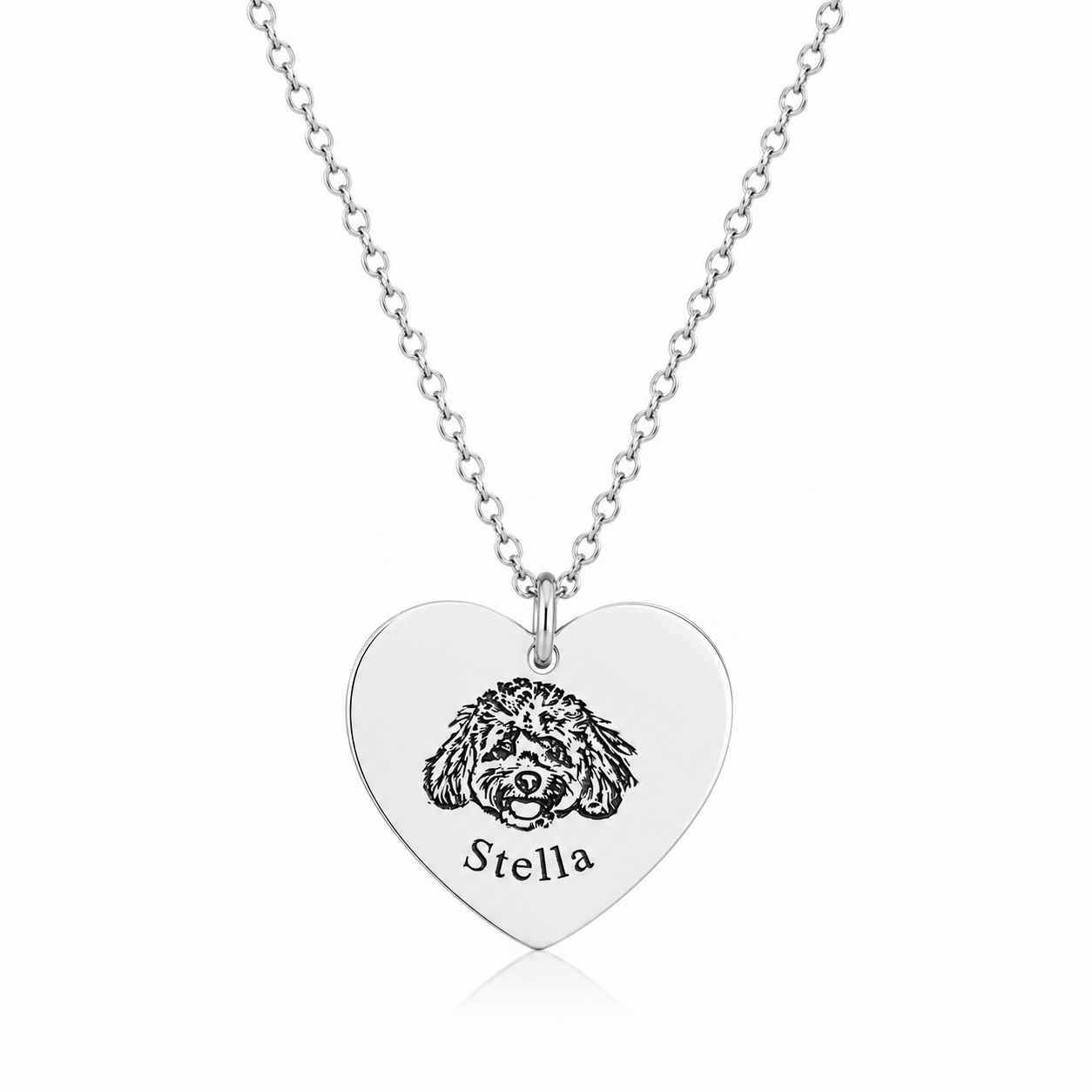 Pawtré Heart Memory Necklace