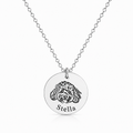 Pawtré Signature Portrait Necklace