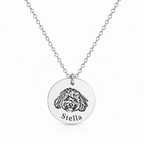 Pawtré Signature Portrait Necklace